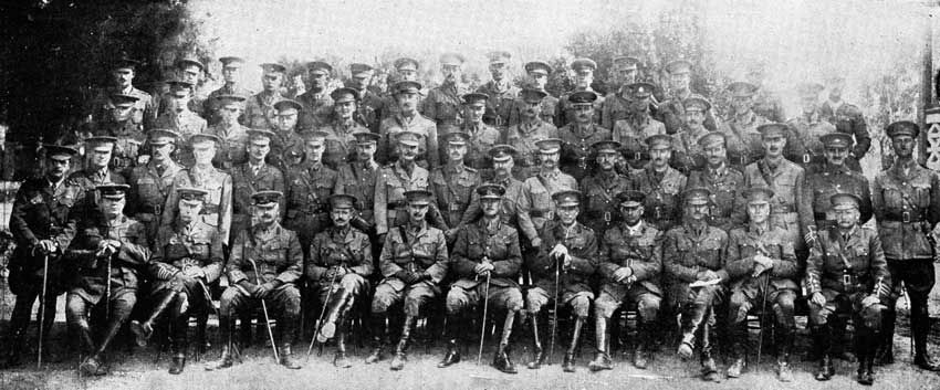 The Staff and Senior Officers of the New Zealand and Australian Division