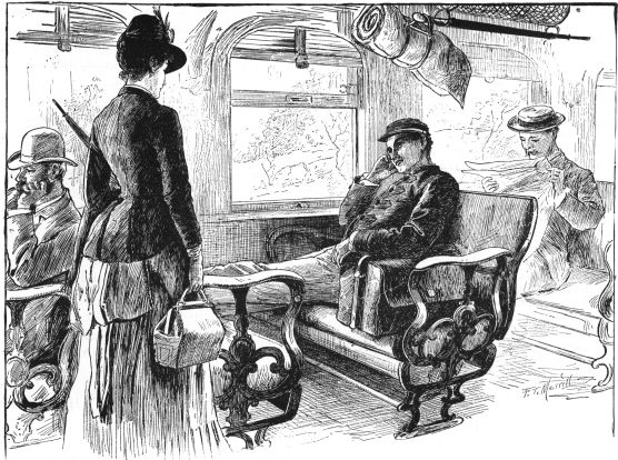 Aunt Alice on train