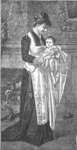 baby held by nurse