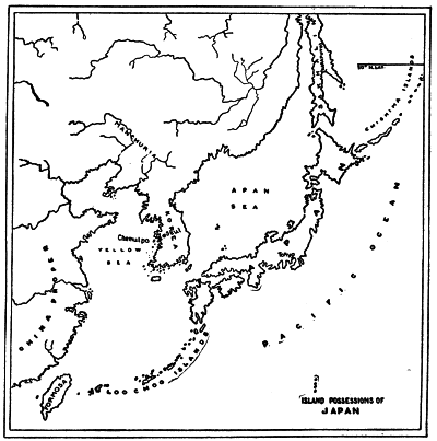 ISLAND POSSESSIONS OF JAPAN