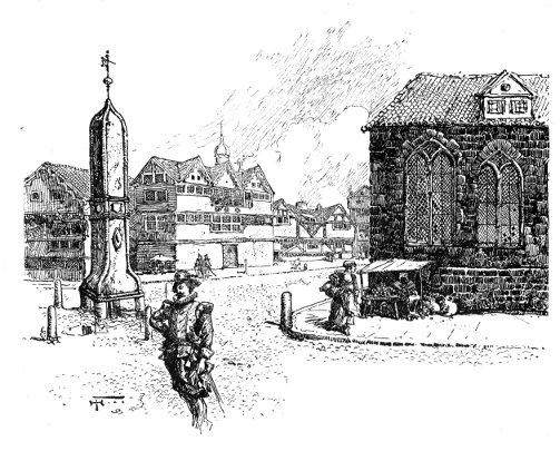 ANCIENT NORTH-EAST VIEW OF BISHOPSGATE STREET