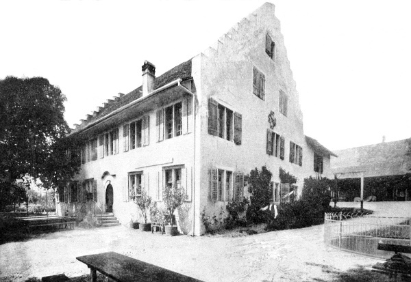 The Manor House at Wülflingen, Near Winterthur.