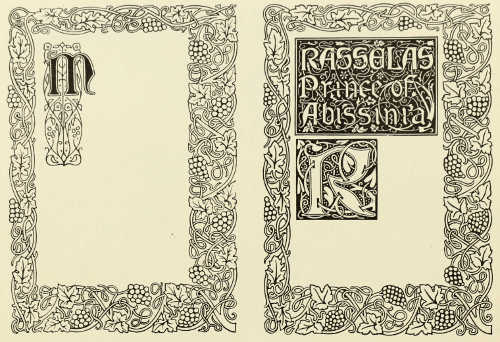 BORDER, INITIAL LETTERS, AND HEADPIECE DESIGNED BY R. JAMES WILLIAMS. FOR THE VINCENT PRESS