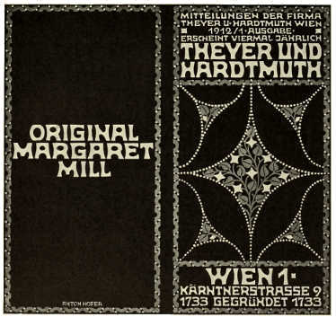 PAPER COVER DESIGNED BY ANTON HOFER. FOR THEYER UND HARDTMUTH