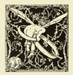 ORNAMENT BY FRANZ VON BAYROS, FOR “DIE SECHZEHNTE EHEFREUDE.” PUBLISHED BY ARTUR WOLF, VIENNA