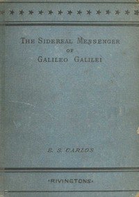 The Sidereal Messenger of Galileo Galilei
书籍封面