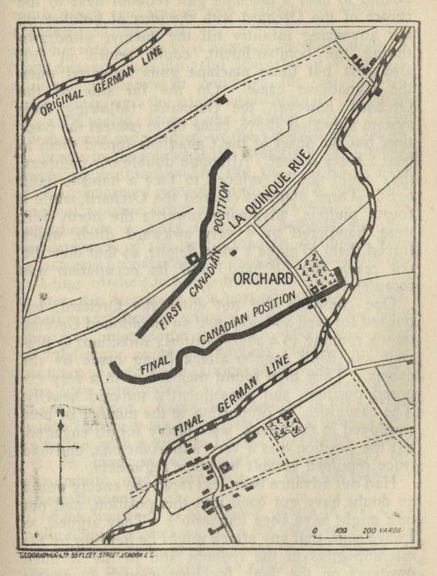 Map--The Orchard and surroundings