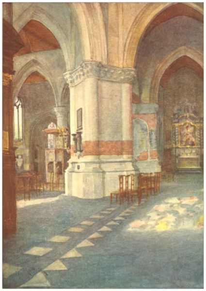 NIEUPORT— Interior of Church.