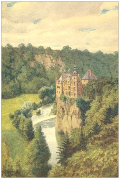 CHÂTEAU DE WALZIN, IN THE LESSE VALLEY