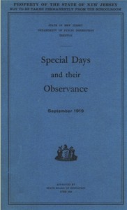 Special Days and Their Observance
书籍封面