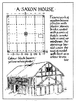 A Saxon house