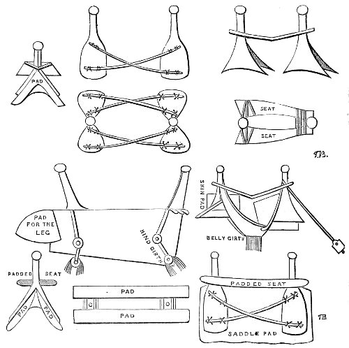 camel riding saddles