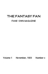 The Fantasy Fan, November 1933
书籍封面