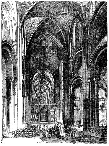 INTERIOR OF OLD ST. PAUL’S.