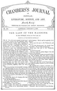 Chambers's Journal of Popular Literature, Science, and Art, No. 680