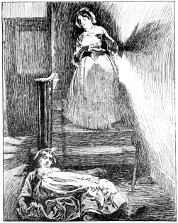 “FOUND MRS. MILSON DEAD AT THE FOOT OF THE STAIRS” (p. 117).