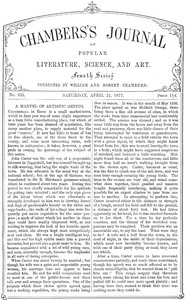 Chambers's Journal of Popular Literature, Science, and Art, No. 695