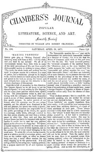 Chambers's Journal of Popular Literature, Science, and Art, No. 696