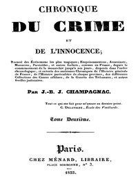 Chronique du crime et de l'innocence,  tome 2/8