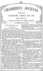 Chambers's Journal of Popular Literature, Science, and Art, No. 698