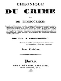 Chronique du crime et de l'innocence, tome 3/8