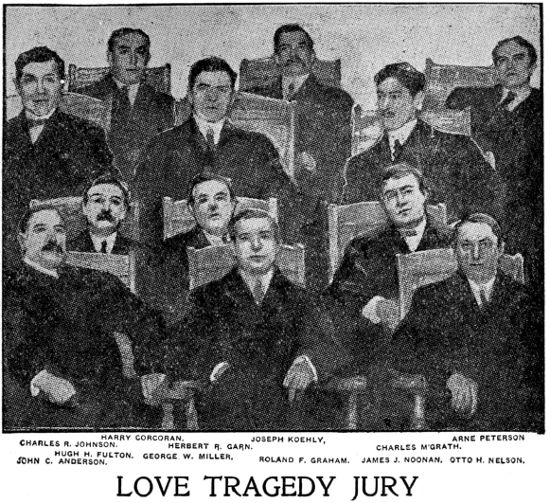 LOVE TRAGEDY JURY