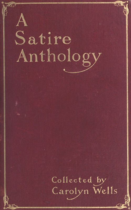 The Project Gutenberg eBook of A Satire Anthology, by Carolyn Wells.
