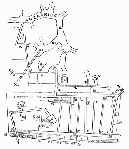Illustration: Fig. 26.—Part of Cemetery of Callixtus.