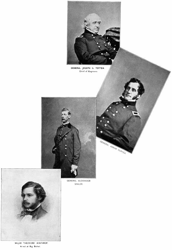 JOSEPH G. TOTTEN, ABRAM DURYEA, ALEXANDER SHALER, AND THEODORE WINTHROP