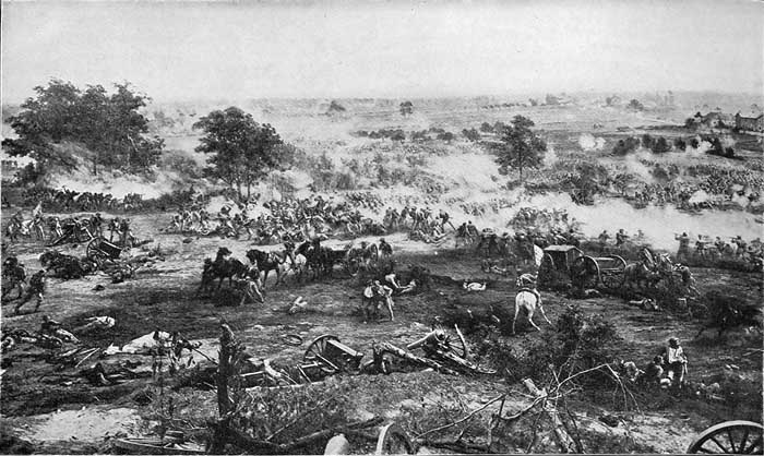 BATTLE OF GETTYSBURG, THIRD DAY