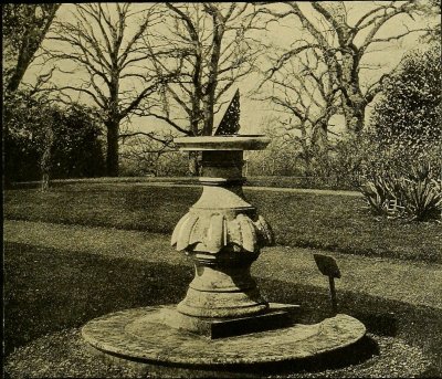 Sun Dial Designed and Placed by Sir Isaac Newton in Cranbury Park