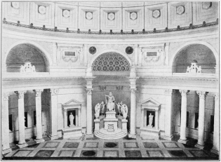 RESTORED MODEL OF PANTHEON, METROPOLITAN MUSEUM OF ART, NEW YORK.