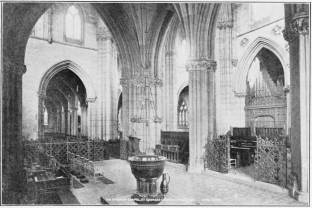 CHURCH OF ST. GEORGE, DONCASTER, YORKS, ENGLAND, INTERIOR.