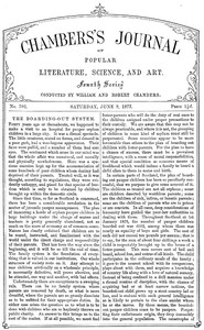 Chambers's Journal of Popular Literature, Science, and Art, No. 702