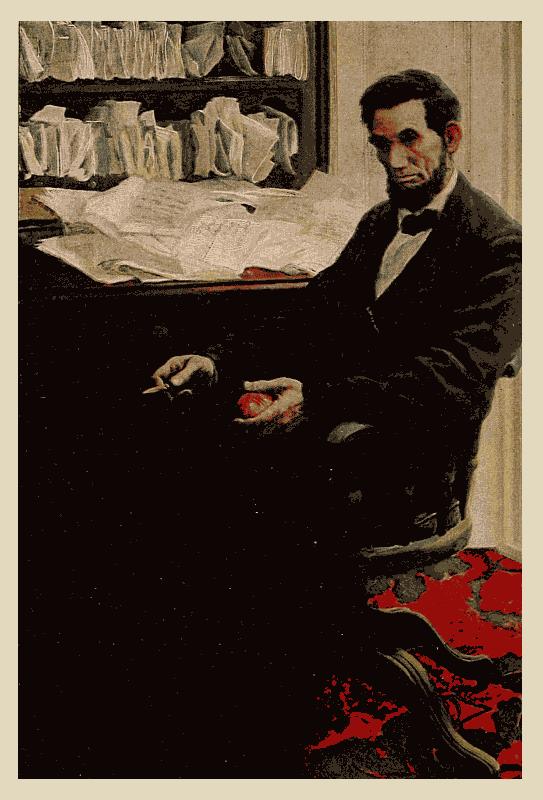 LINCOLN.--From a painting by Howard Pyle