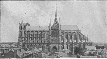 GENERAL VIEW OF THE CATHEDRAL (seen from the Hôtel de Ville).