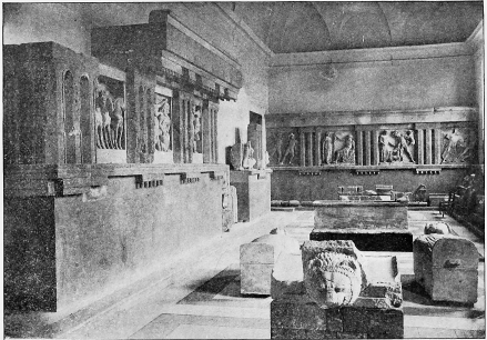 Interior of Museum (Metopes), Palermo.