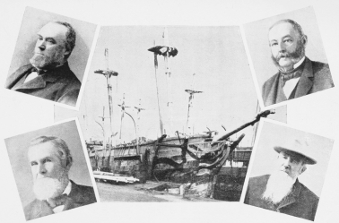 THE WHALE-SHIP “COMMODORE MORRIS” AND THE FALMOUTH CAPTAINS WHO SAILED IN HER.