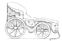PLATE 3. ANCIENT ROMAN CHARIOT