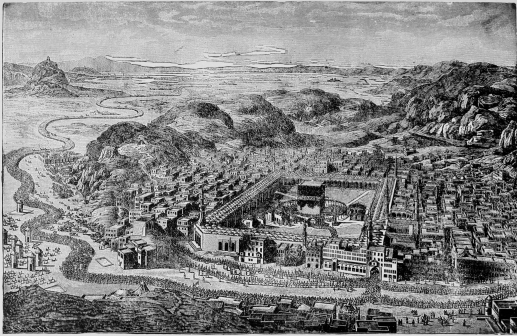A VIEW OF MECCA IN THE SEVENTEENTH CENTURY.