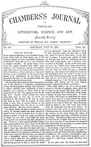Chambers's Journal of Popular Literature, Science, and Art, No. 709