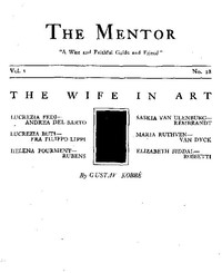 The Mentor: The Wife in Art, Vol. 1, Num. 28, Serial No. 28