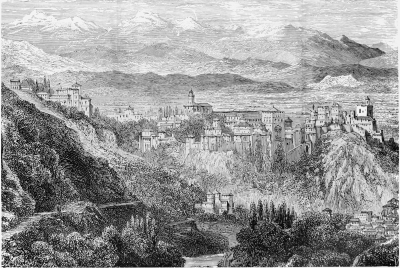 Image not available: A VIEW OF GRANADA.