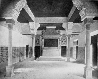 Image not available: THE INTERIOR OF THE MOSQUE, ALHAMBRA.