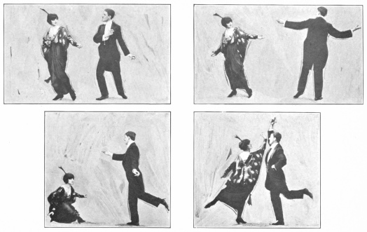 Image not available: The “Gavotte,” Showing Present Tendencies  Characteristic style (1, 2)—A curtsy (3)—Arabesque to finish a phrase (4)  To face page 273