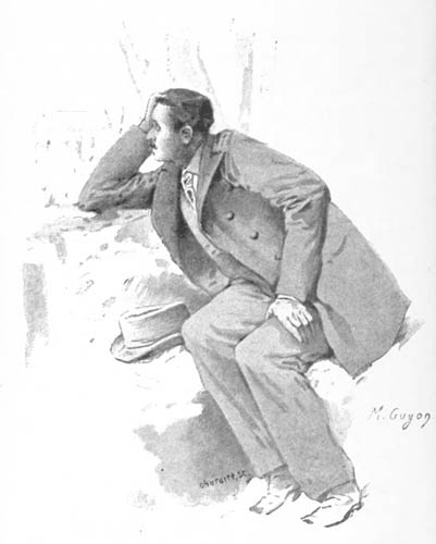 Illustration: Un homme assis