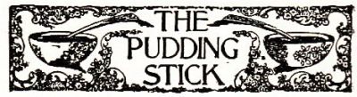 THE PUDDING STICK