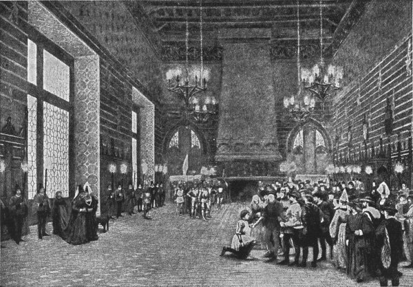 The Grand Hall of the Place at Chinon