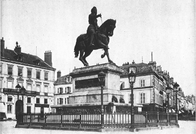 Joan of Arc Monument in the Place du Martroi