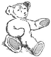 sitting teddy bear